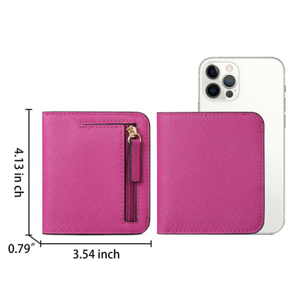 Cherry blossom pink slim wallet