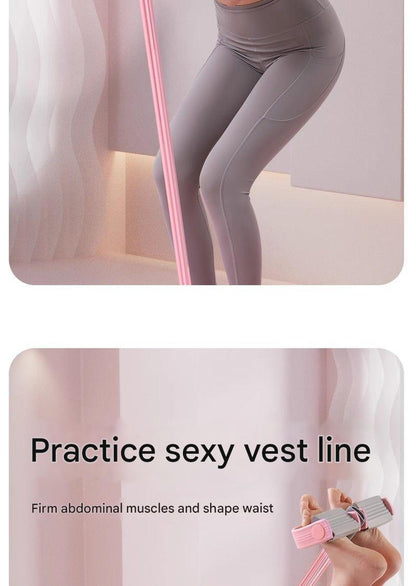 Close-up of the 6-tube resistance bands