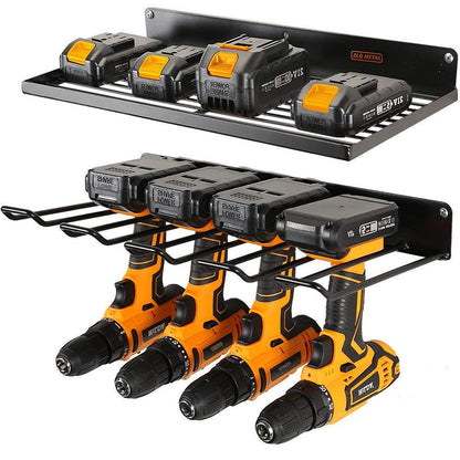 Screwdriver storage with easy access