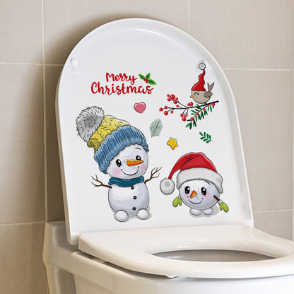 waterproof toilet decals for holidays 4