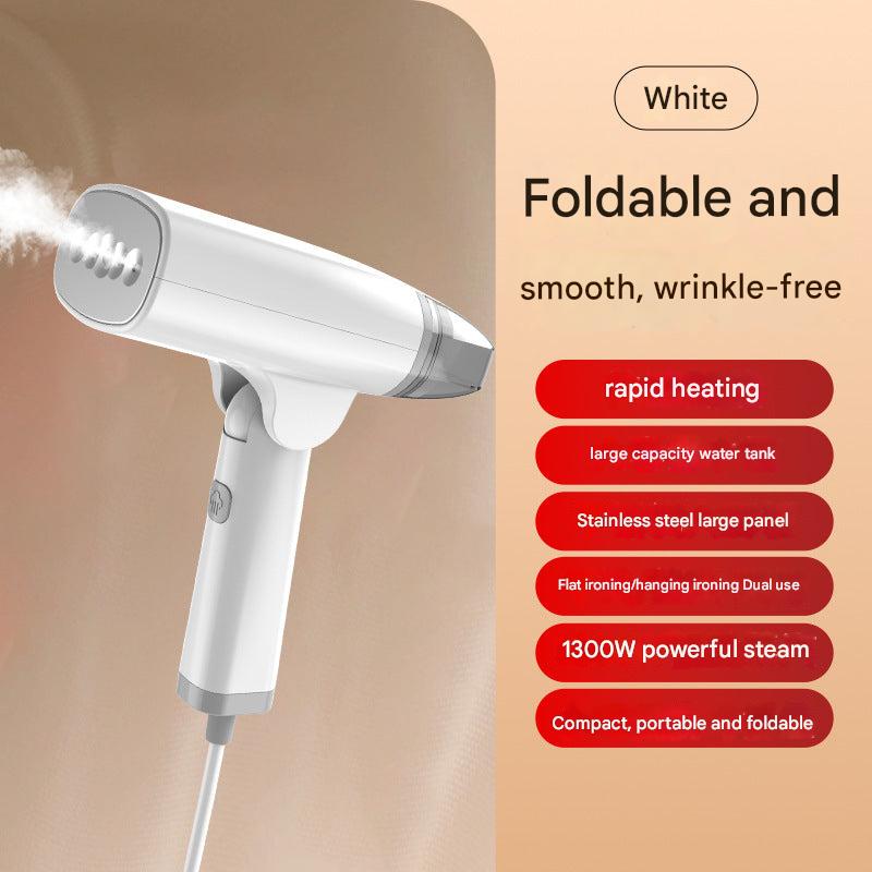 Portable steam iron packaging view