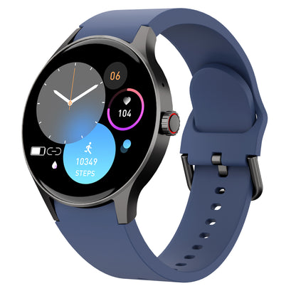 Smartwatch displaying health metrics