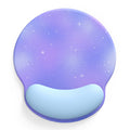 Purple starry sky