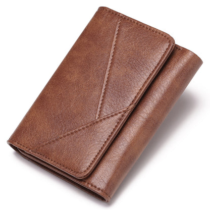 trendy mint green RFID wallet