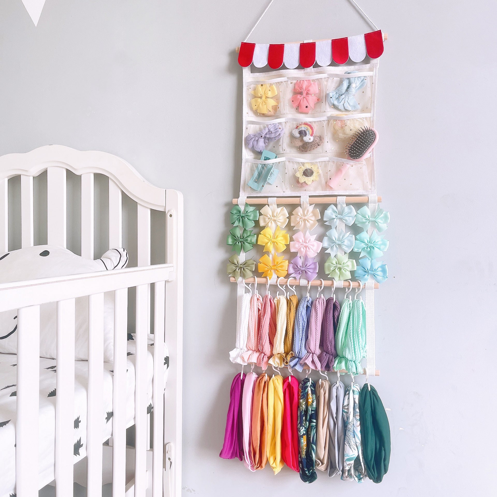Children's hair accessory organizer