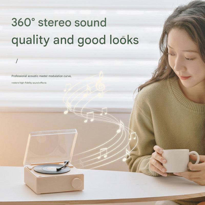 Retro Bluetooth Clock Speaker Image 7