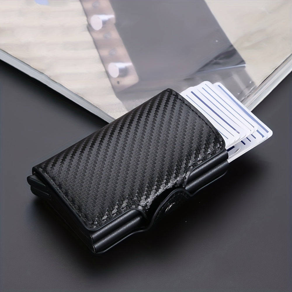 RFID wallet for men - black color