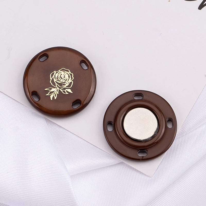 Strong magnetic button for accessories