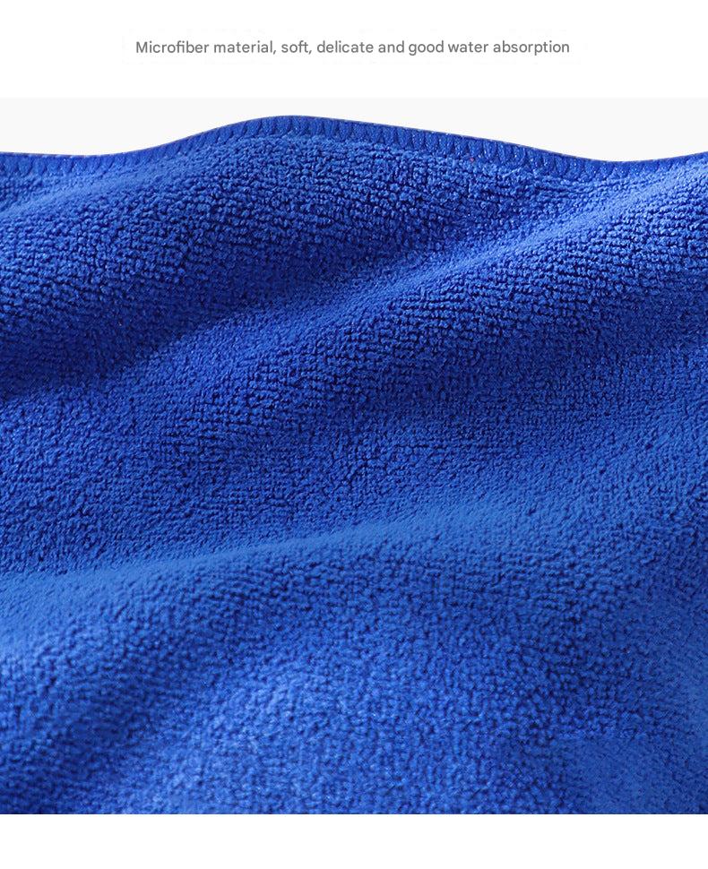 Microfiber cloth for glass cleaning