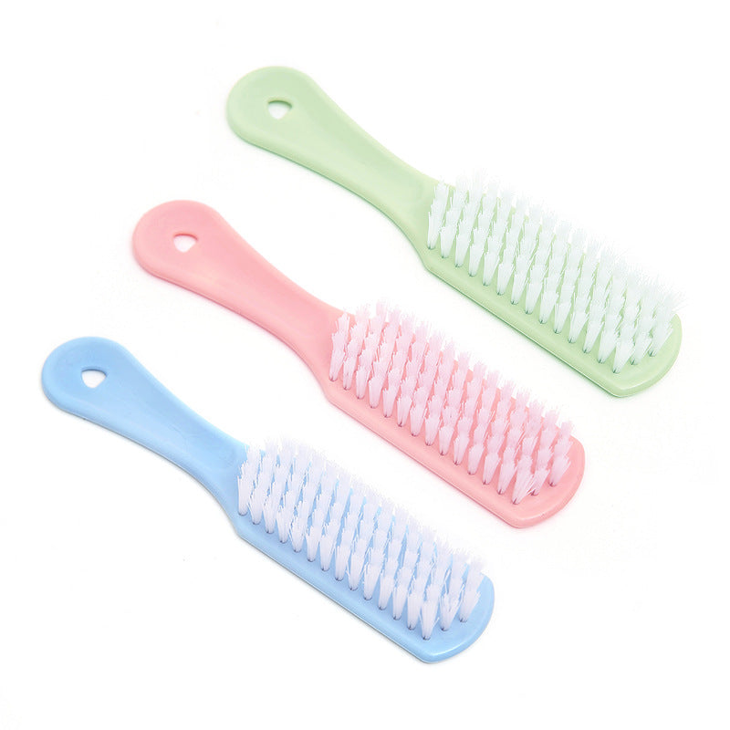 Green soft bristle brush for clothes