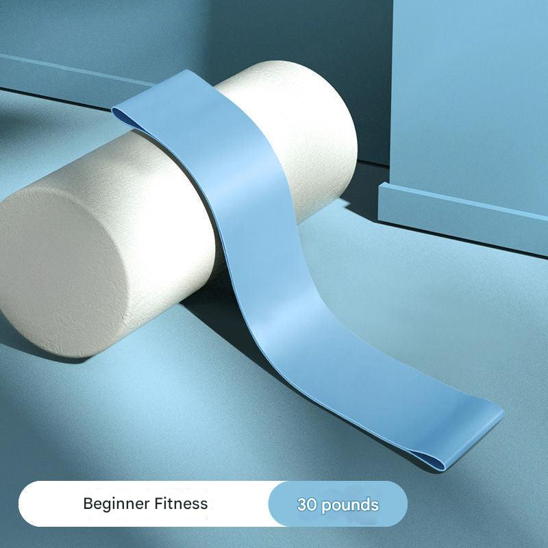TPE resistance band in blue color