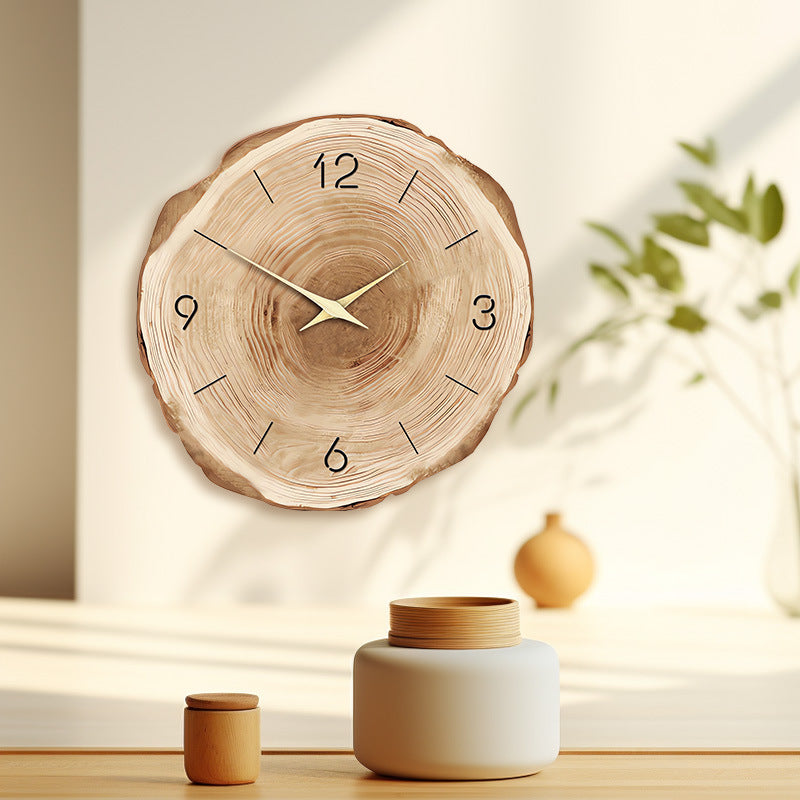 Stylish wooden timepiece