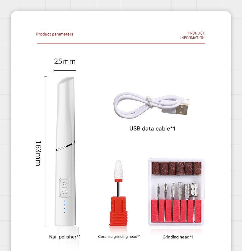 Rechargeable nail care tool