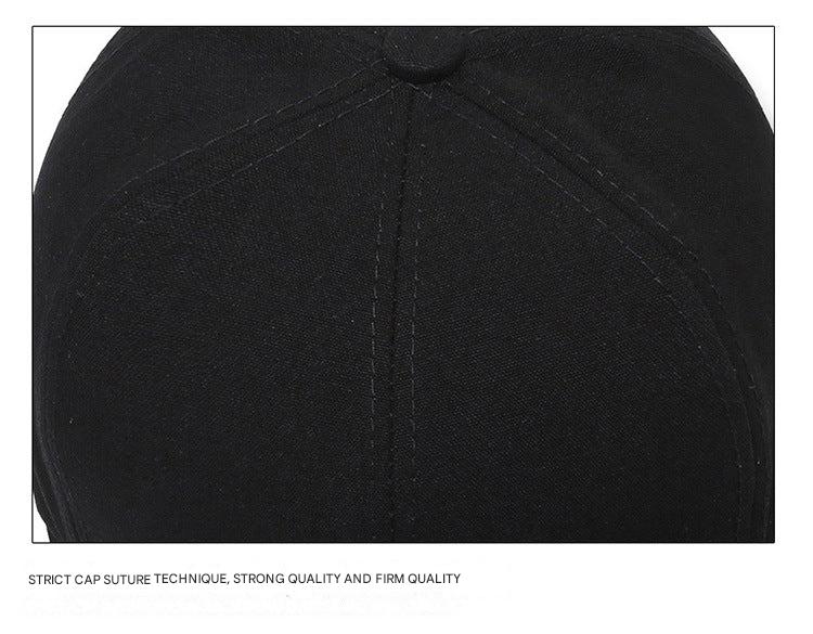 Men's baseball cap in black