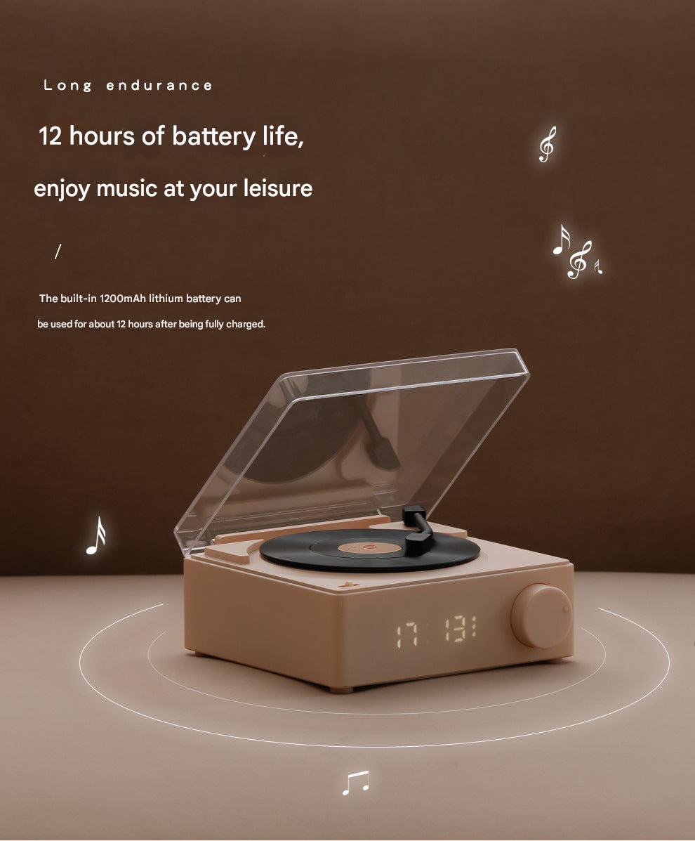 Retro Bluetooth Clock Speaker Image 8