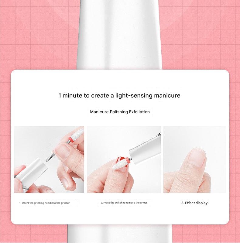 Electric nail file for pedicure