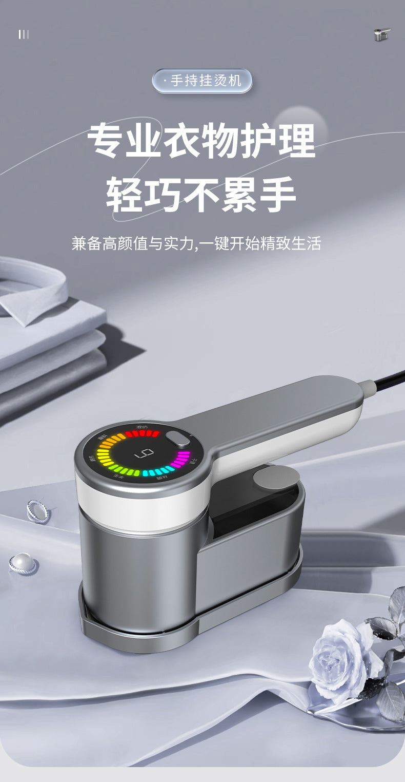 Steam iron rotating nozzle feature