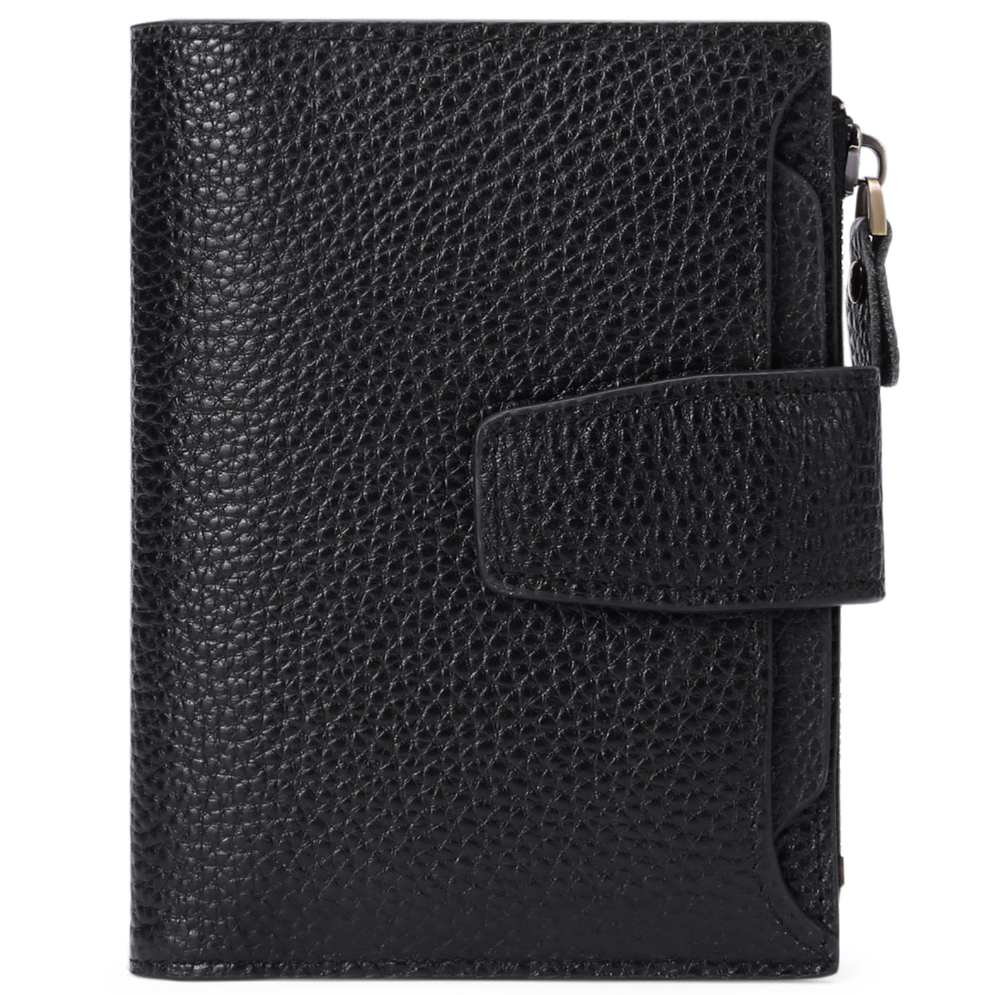 Stylish genuine leather wallet in light green