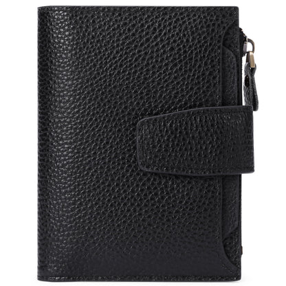 Stylish genuine leather wallet in light green