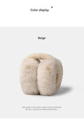 Beige with Fur Rod