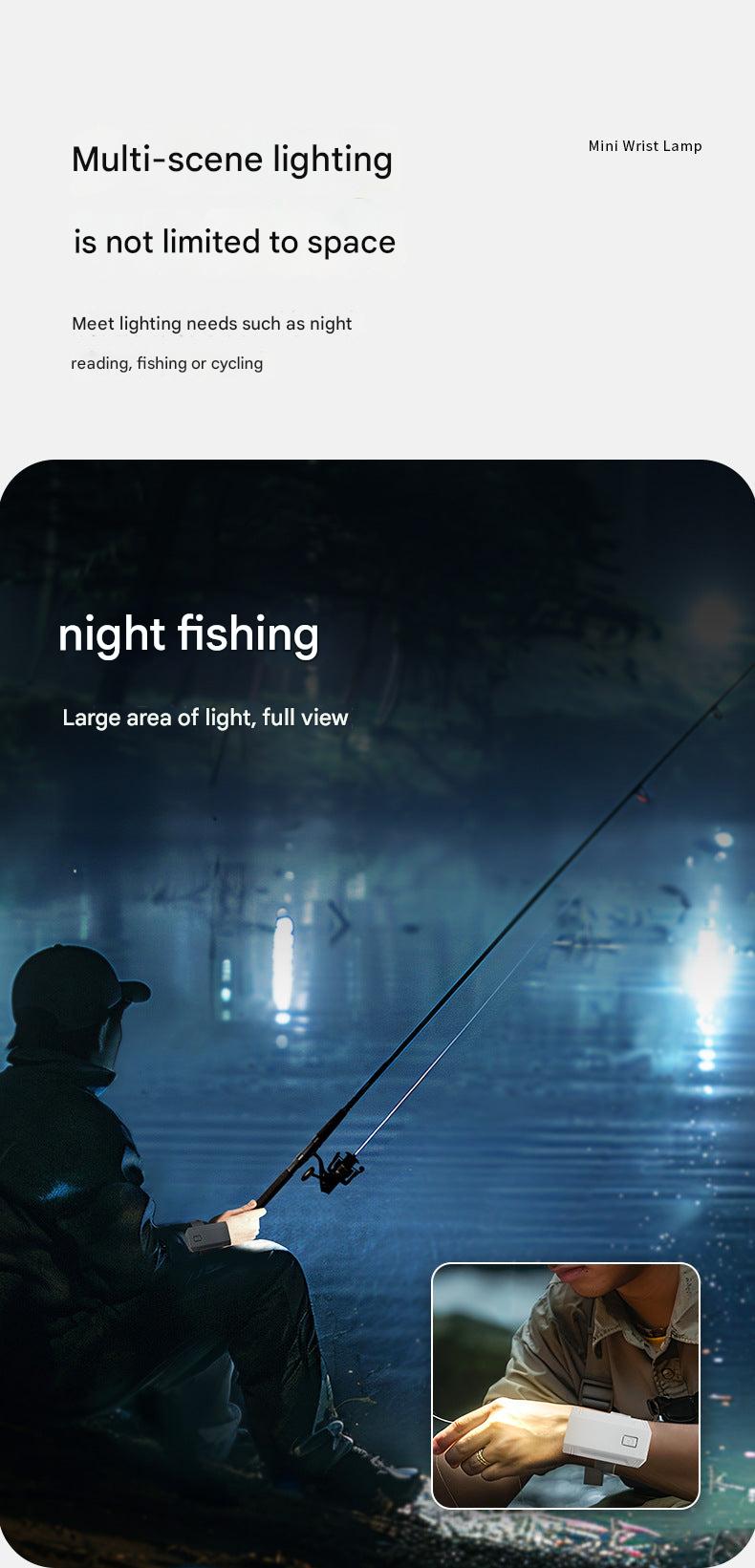 Compact LED Desk Light for Night Reading