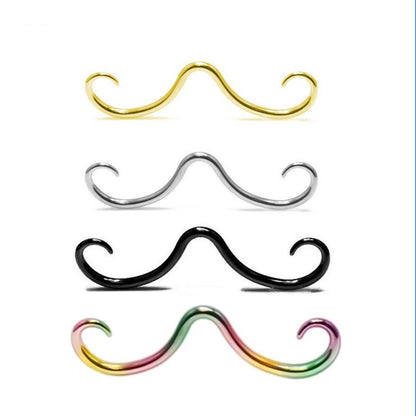 Stainless steel nose ring image 1