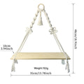 Beige - Woven Bow Storage Rack