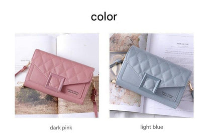 quilted mini shoulder bag brown