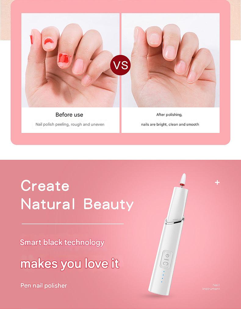 Rechargeable nail care tool