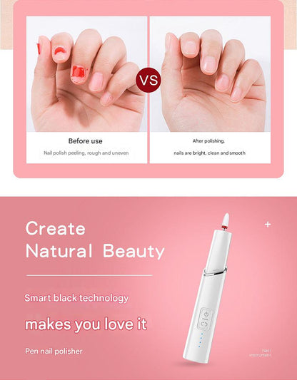 Rechargeable nail care tool