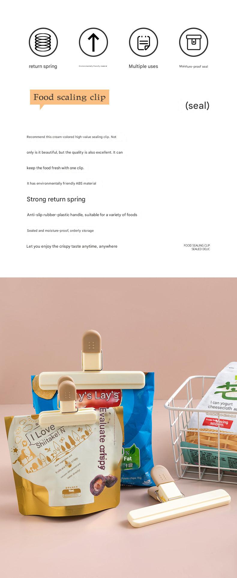 Food sealing clip image 10