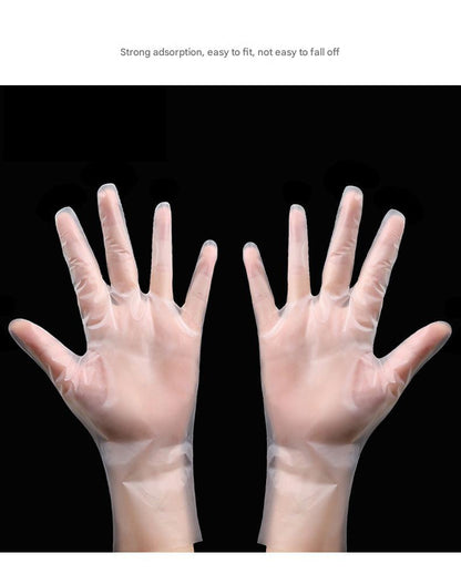 Clear TPE gloves image 4