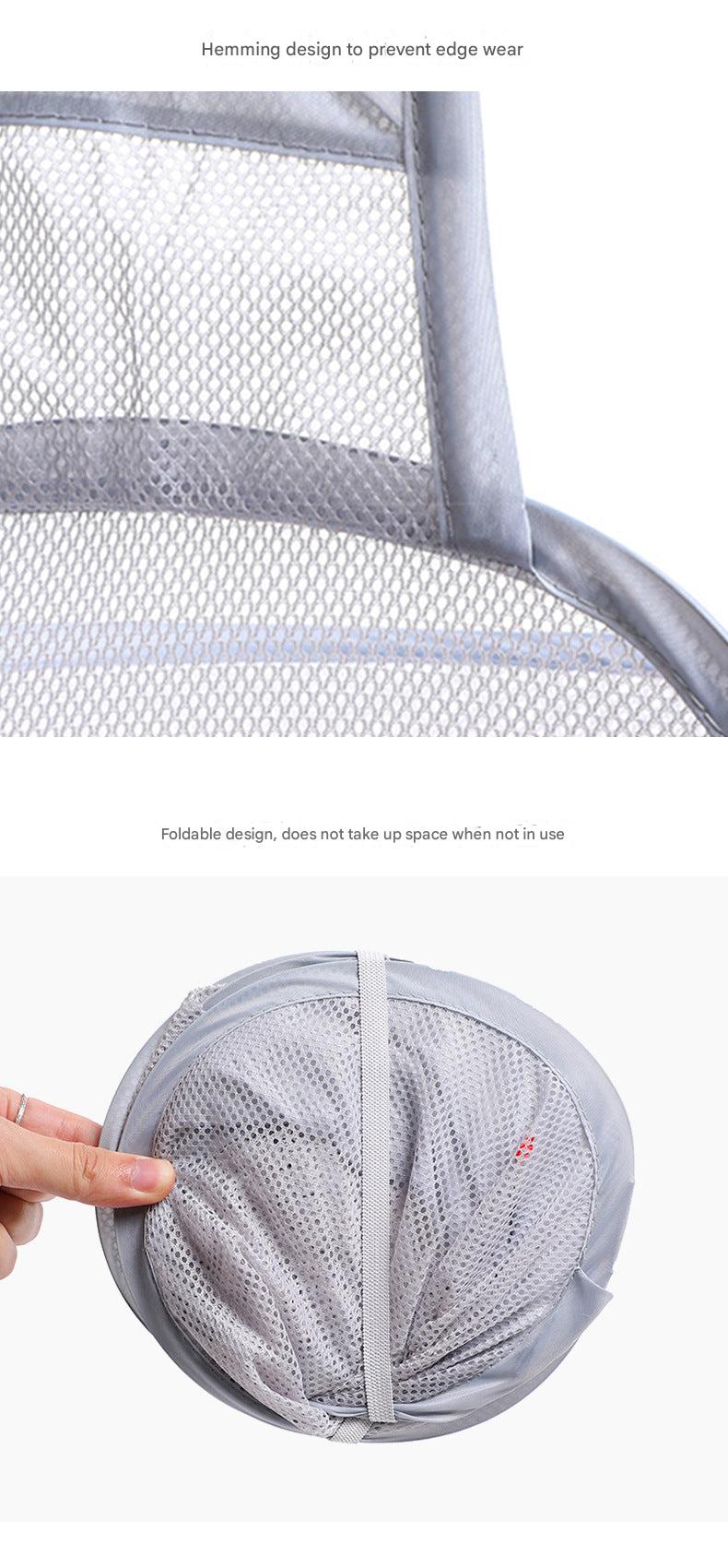 Durable oxford cloth laundry organizer for bathroom