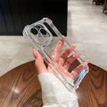 Acrylic-Four-corner anti-fall space shell [transparent]