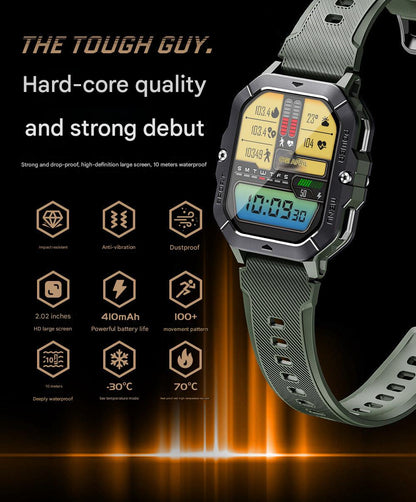 C28 Smart Watch in action outdoors