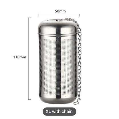 Tea filter for loose leaves