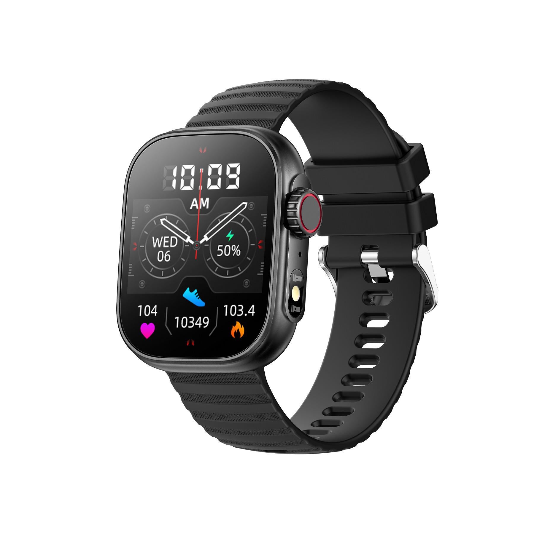 Smartwatch in pink color option