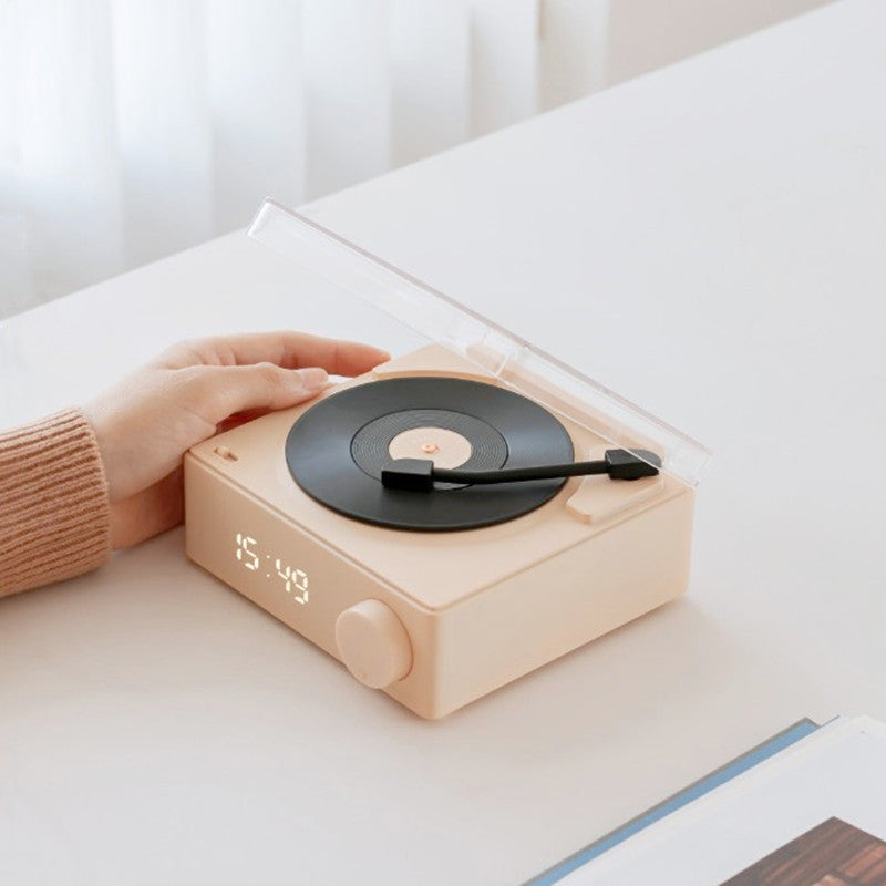 Retro Bluetooth Clock Speaker Image 9