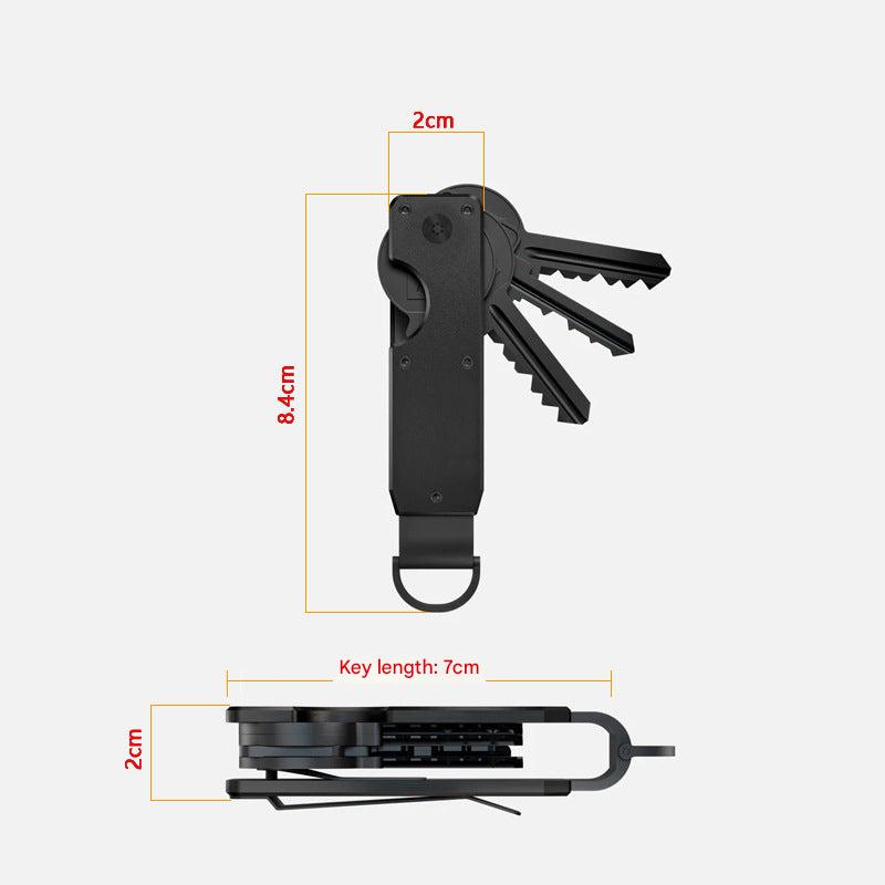 Aluminum Keychain Key Holder Image 6