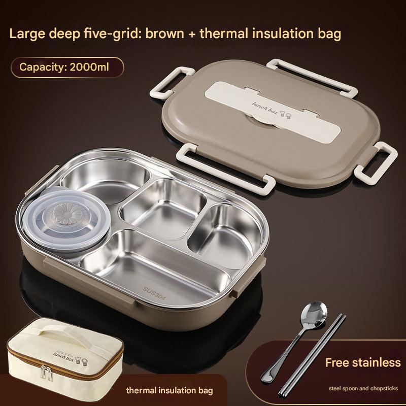 insulated bento box with airtight seal