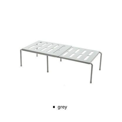 Image of Space-Saving Kitchen Storage Rack showing multiple layers