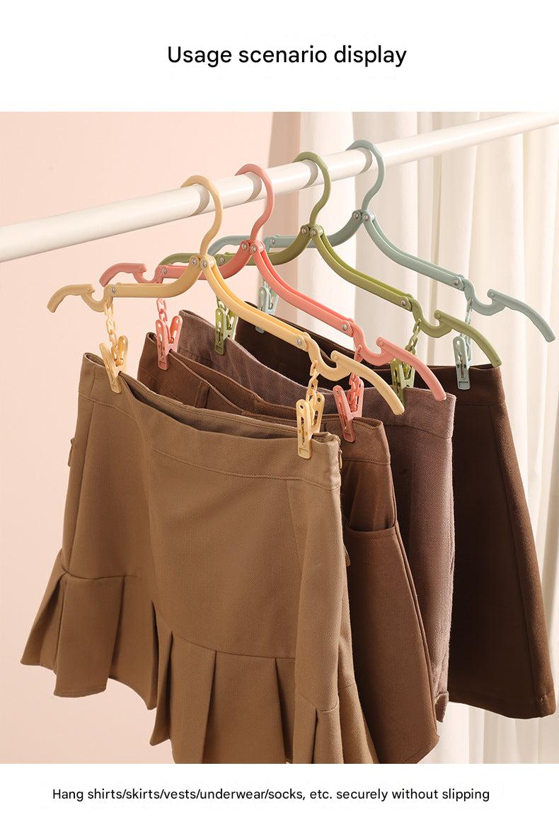 Versatile clothes hanger in use image 3