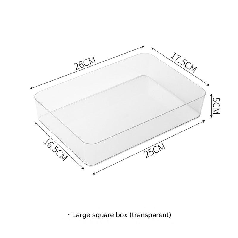 Multi-use stackable storage box for home organization