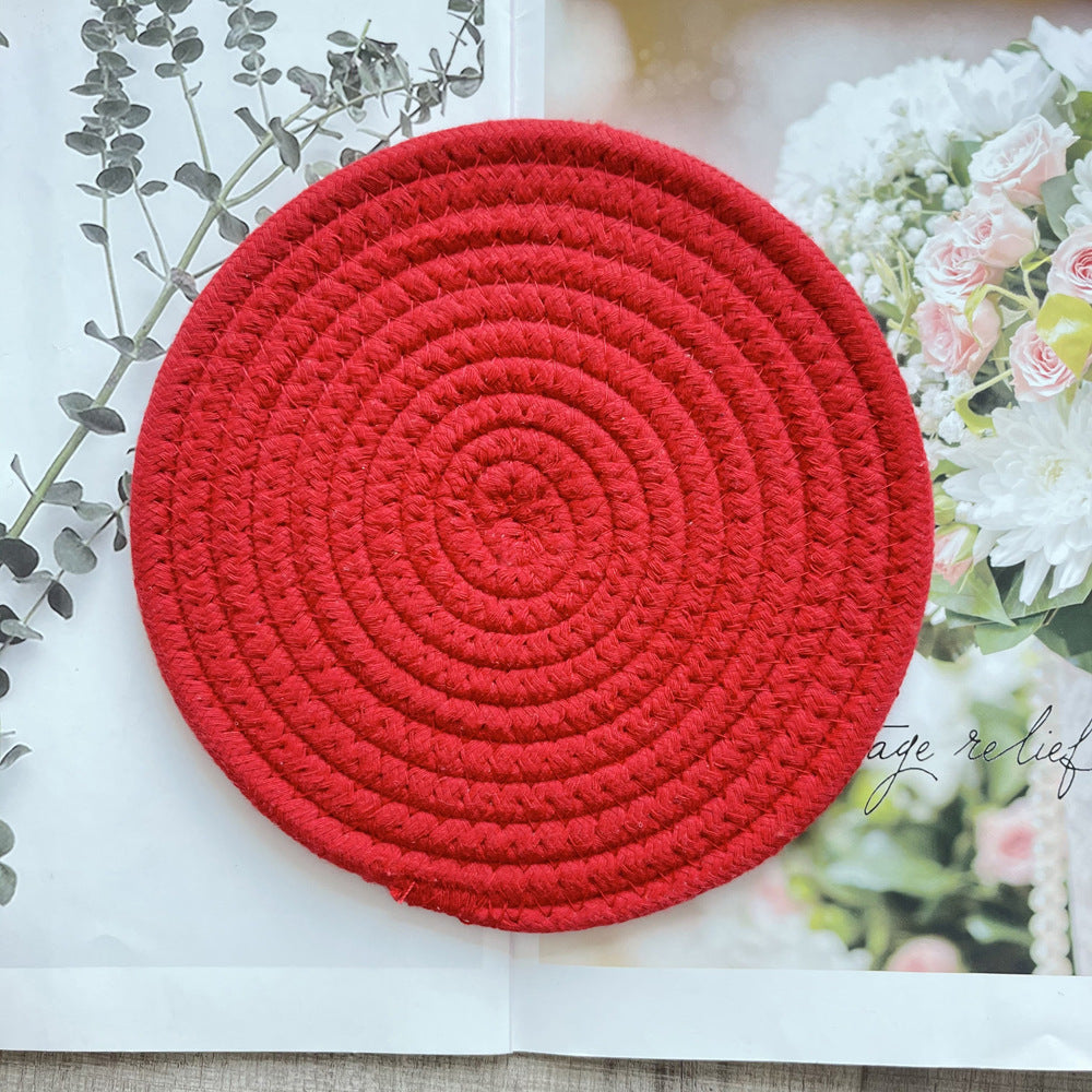 Durable cotton rope table accessory