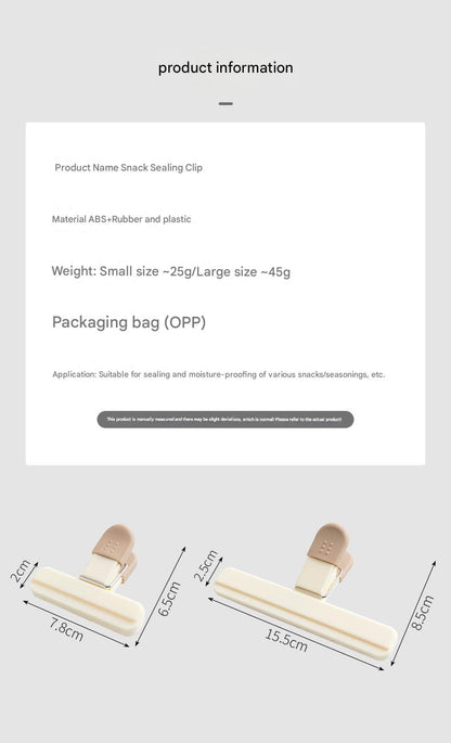 Food sealing clip image 9