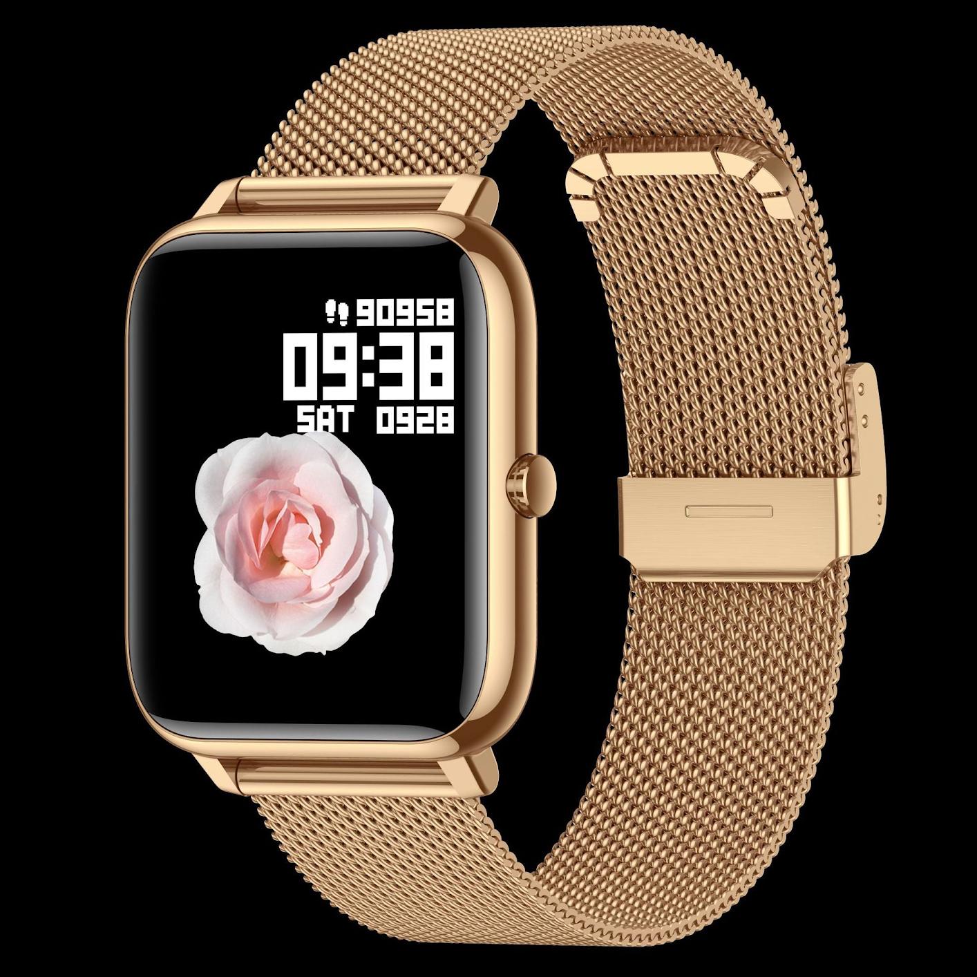 Stylish Smart Fitness Tracker Watch outdoors