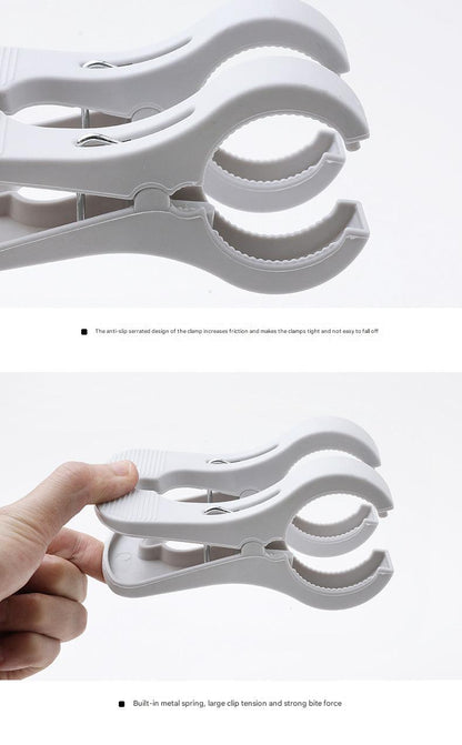 Clothespins for bedding hanging