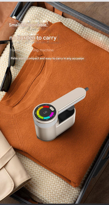 Portable steam iron packaging view