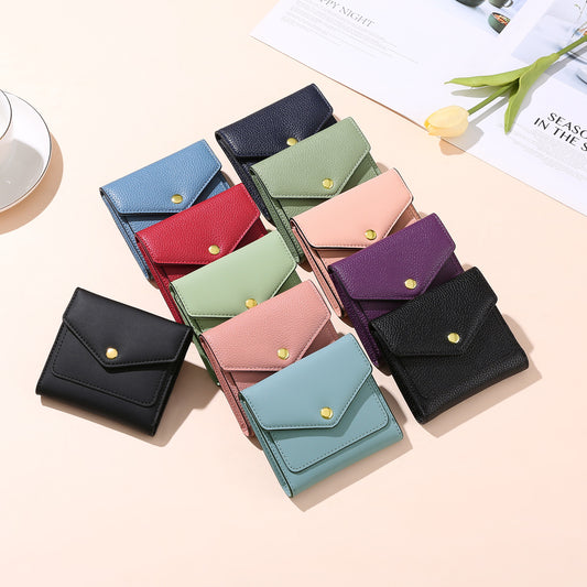 Stylish women's wallet open view