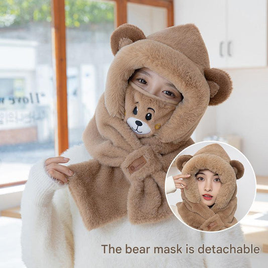Adorable bear ear winter accessory